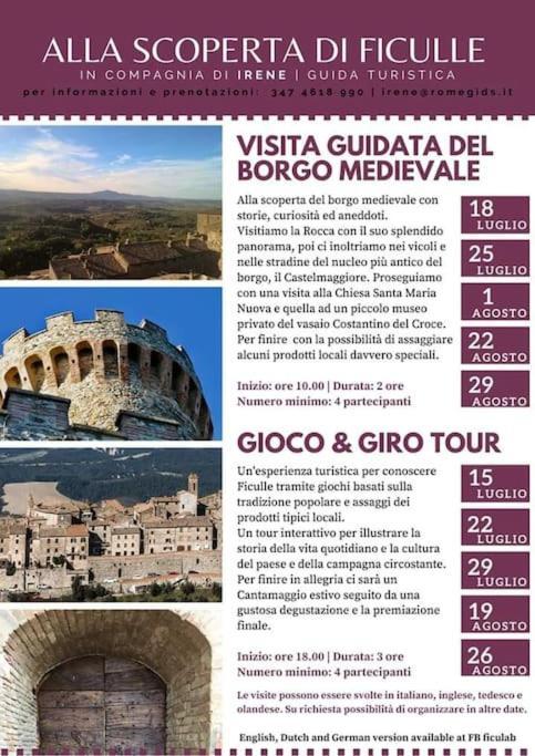 Casa Vacanza In Casale Vicino Orvieto Ficulle Buitenkant foto